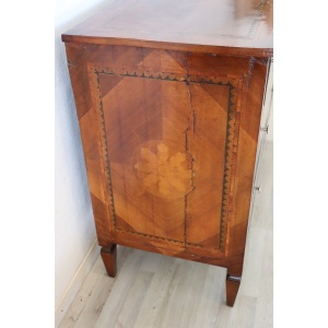 Chest of Drawers with Inlay Walnut, 1960s