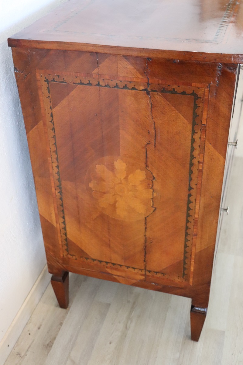 Chest of Drawers with Inlay Walnut, 1960s
