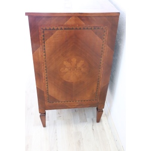Chest of Drawers with Inlay Walnut, 1960s