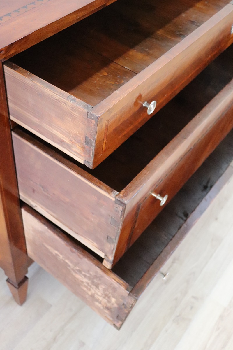 Chest of Drawers with Inlay Walnut, 1960s