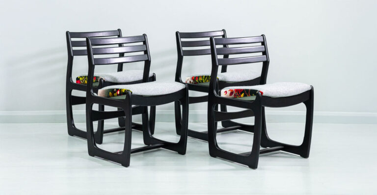 1970s upcycled chairs