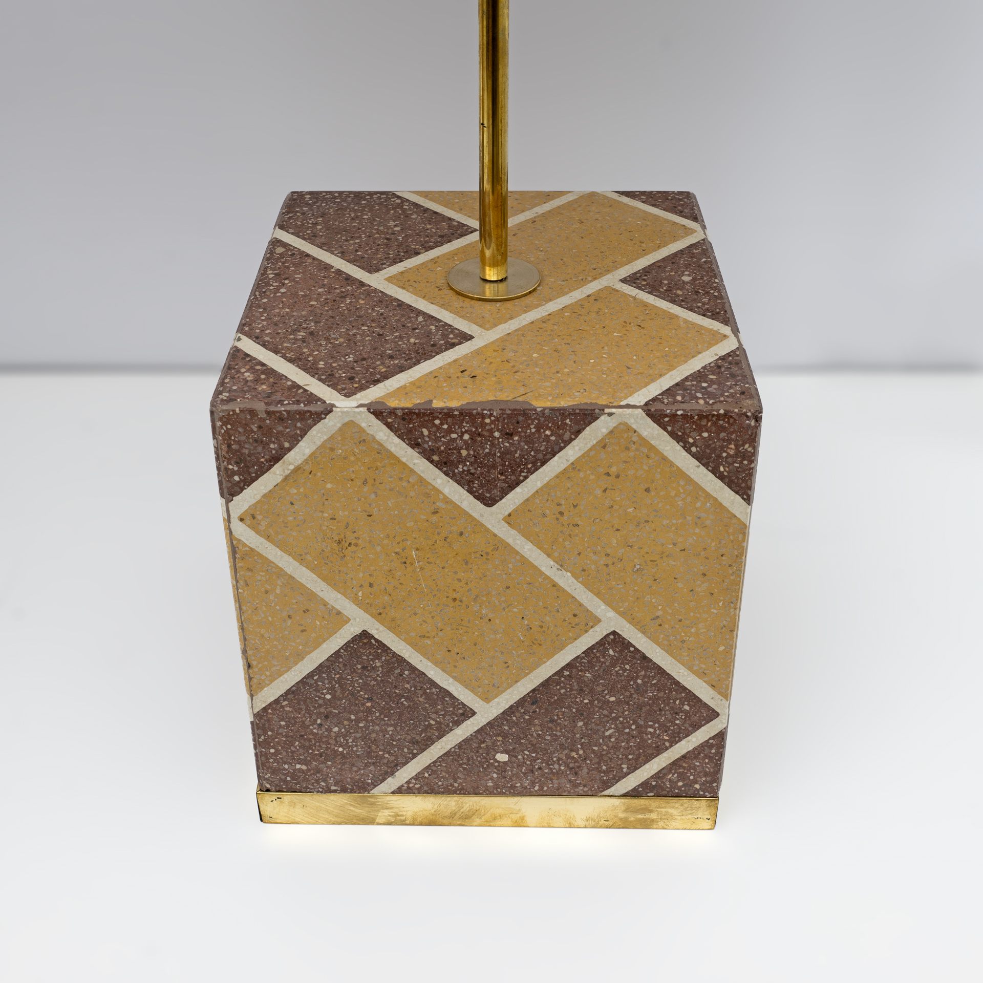 Pair of Liberty Era Italian Cementite Table Lamps