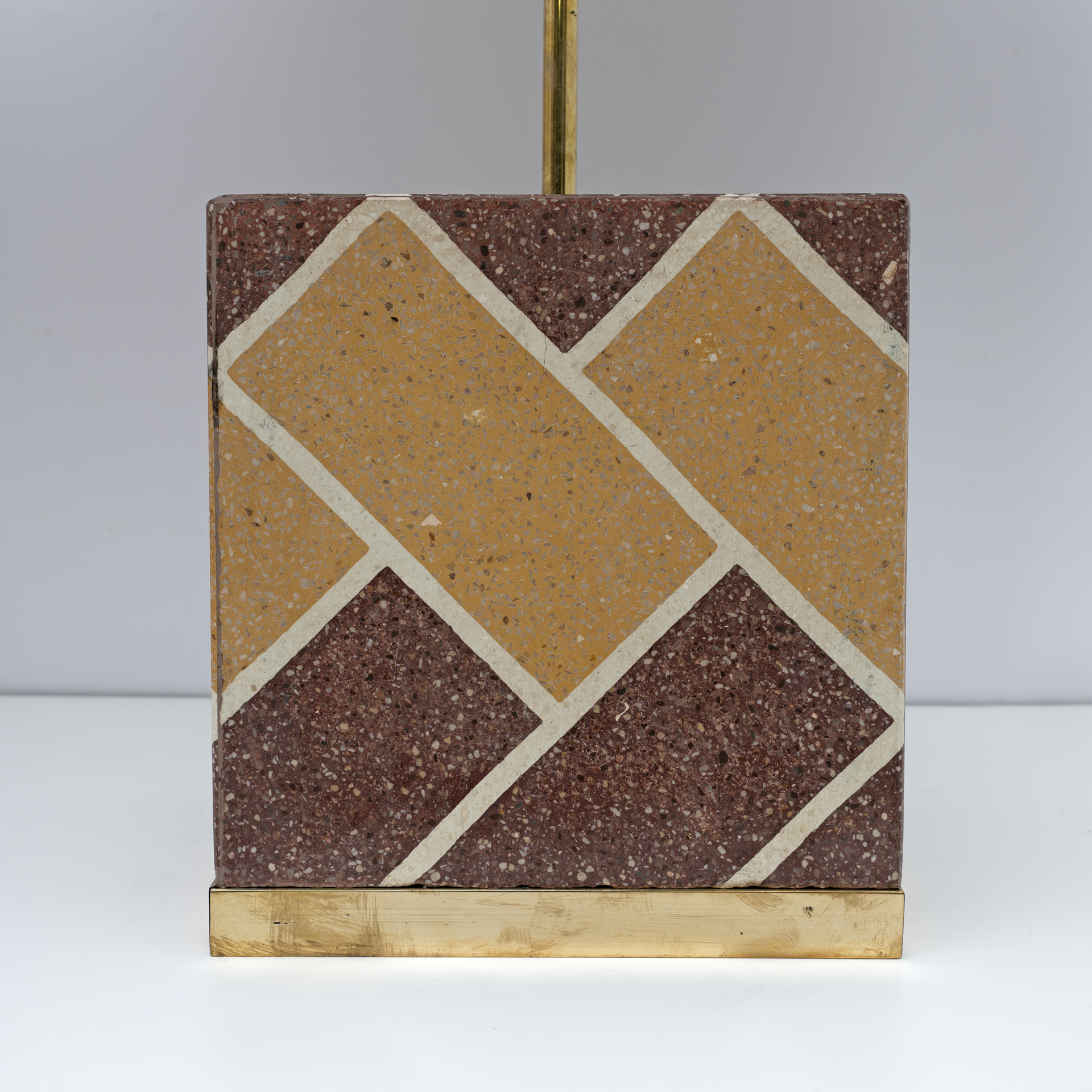 Pair of Liberty Era Italian Cementite Table Lamps