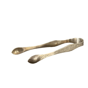 Large Silver Sugar Tongs By Peter, Ann & William Bateman, 1800