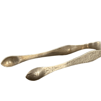 Large Silver Sugar Tongs By Peter, Ann & William Bateman, 1800