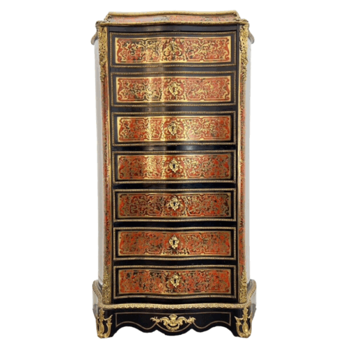 Late 19th Century, Louis XV Style, French Boulle Secretaire