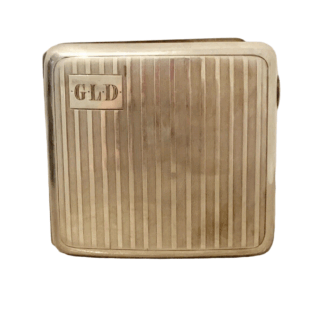 London 1929 - Sampson Mordan Hallmarked Silver Cigarette Case