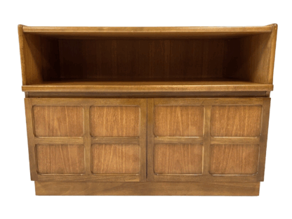 Nathan Squares, Mid Century Teak Compact Sideboard Cupboard