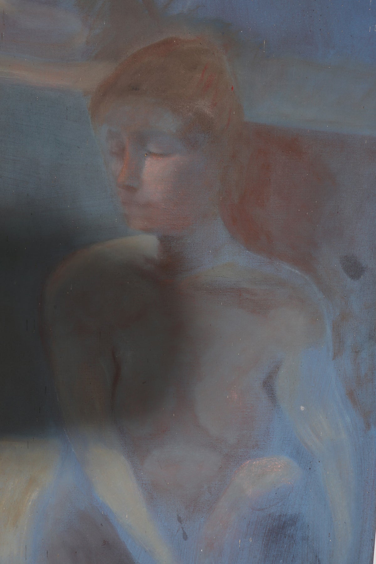 Original Large Acrylic On Canvas C1993