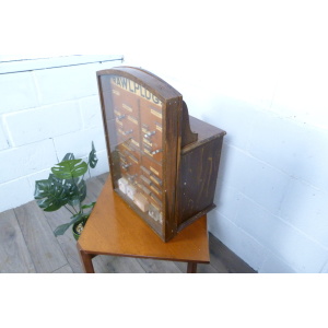 Rawl Plug 1950's Shop Display Cabinet