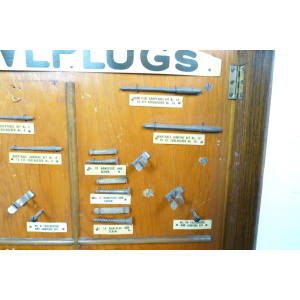 Rawl Plug 1950's Shop Display Cabinet