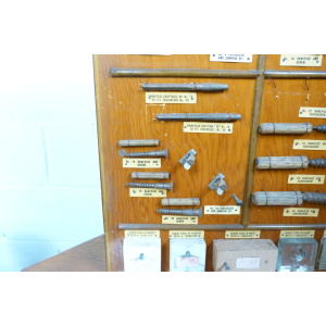 Rawl Plug 1950's Shop Display Cabinet