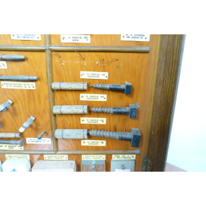 Rawl Plug 1950's Shop Display Cabinet