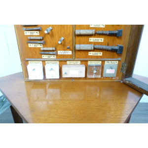 Rawl Plug 1950's Shop Display Cabinet