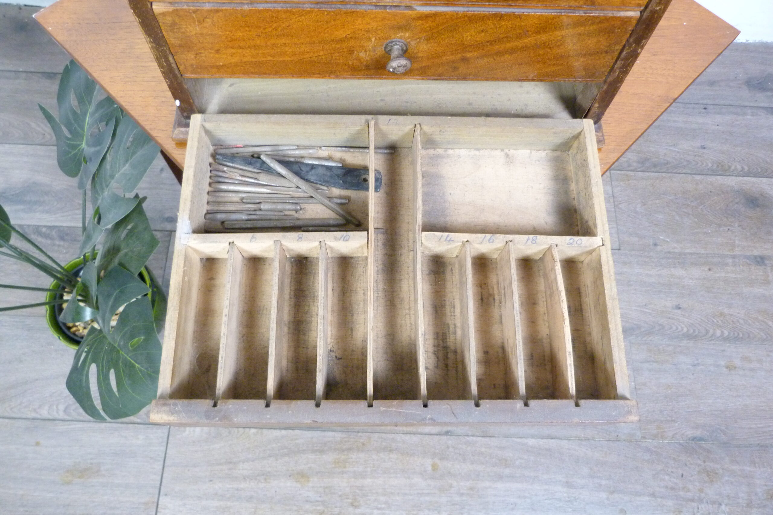 Rawl Plug 1950's Shop Display Cabinet