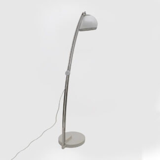 Goffredo Reggiani Modern Italian Extendable Arched Floor Lamp, 1970