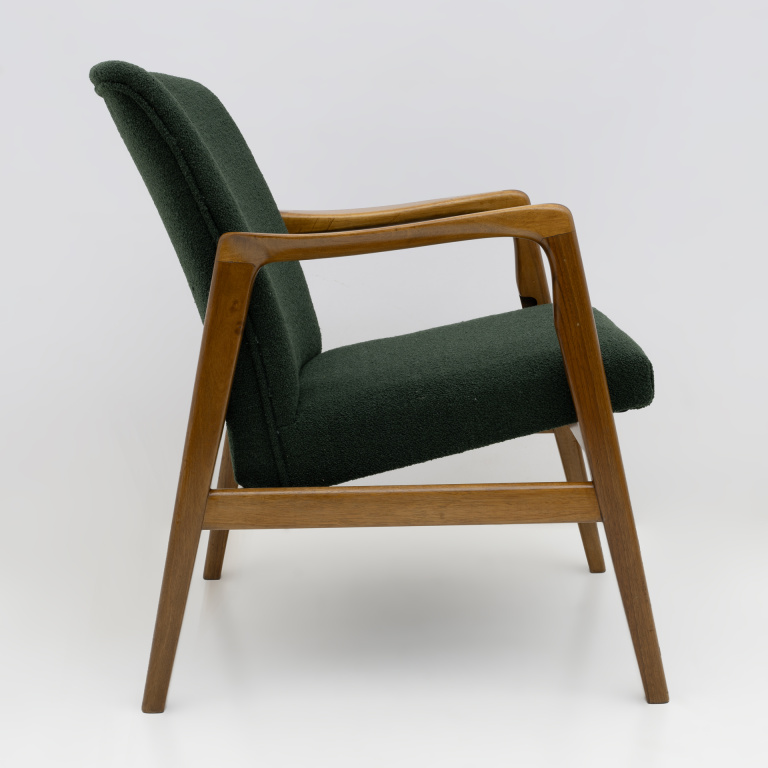 Gio Ponti Mid-century Modern Italian Armchair for Cassini, 1960s - Image 4