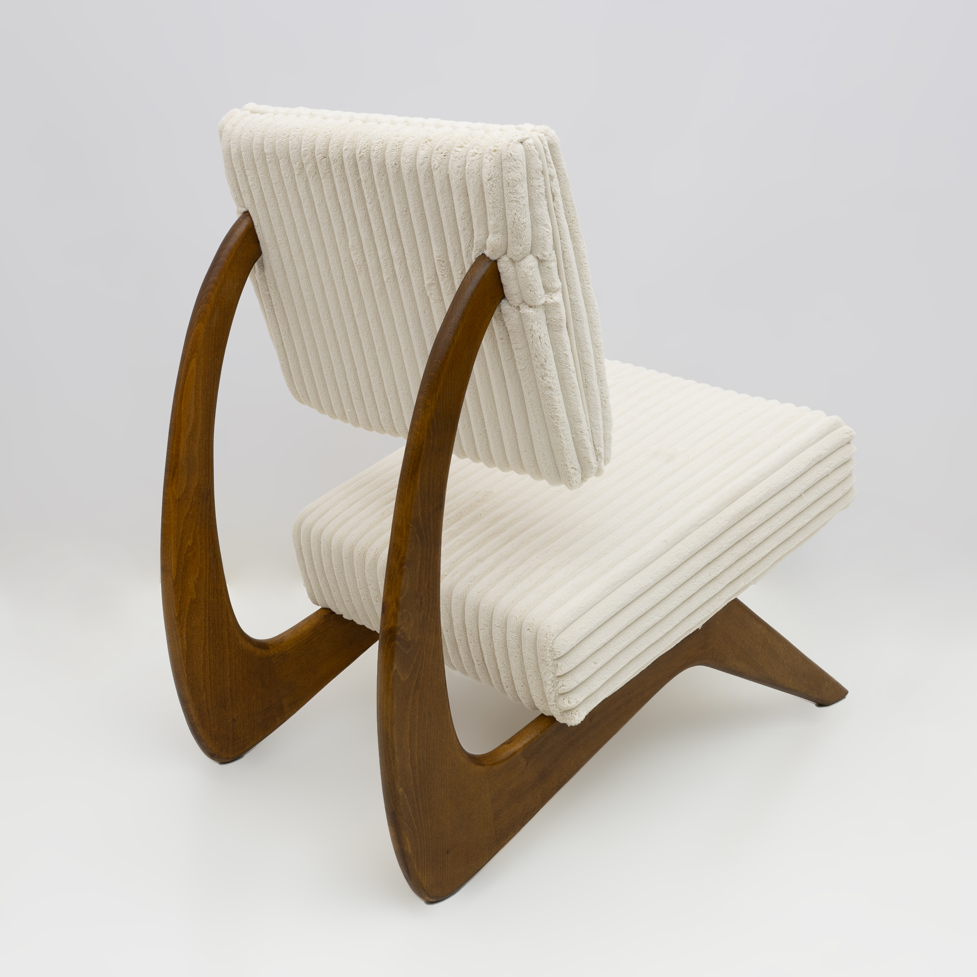 Pair of Adrian Pearsall Midcentury Walnut Lounge Chairs for Craft Associates
