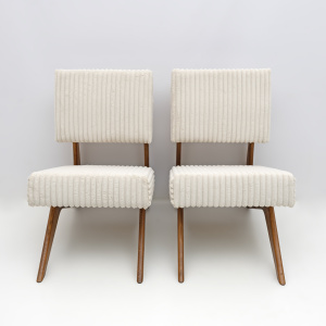 Pair of Adrian Pearsall Midcentury Walnut Lounge Chairs for Craft Associates