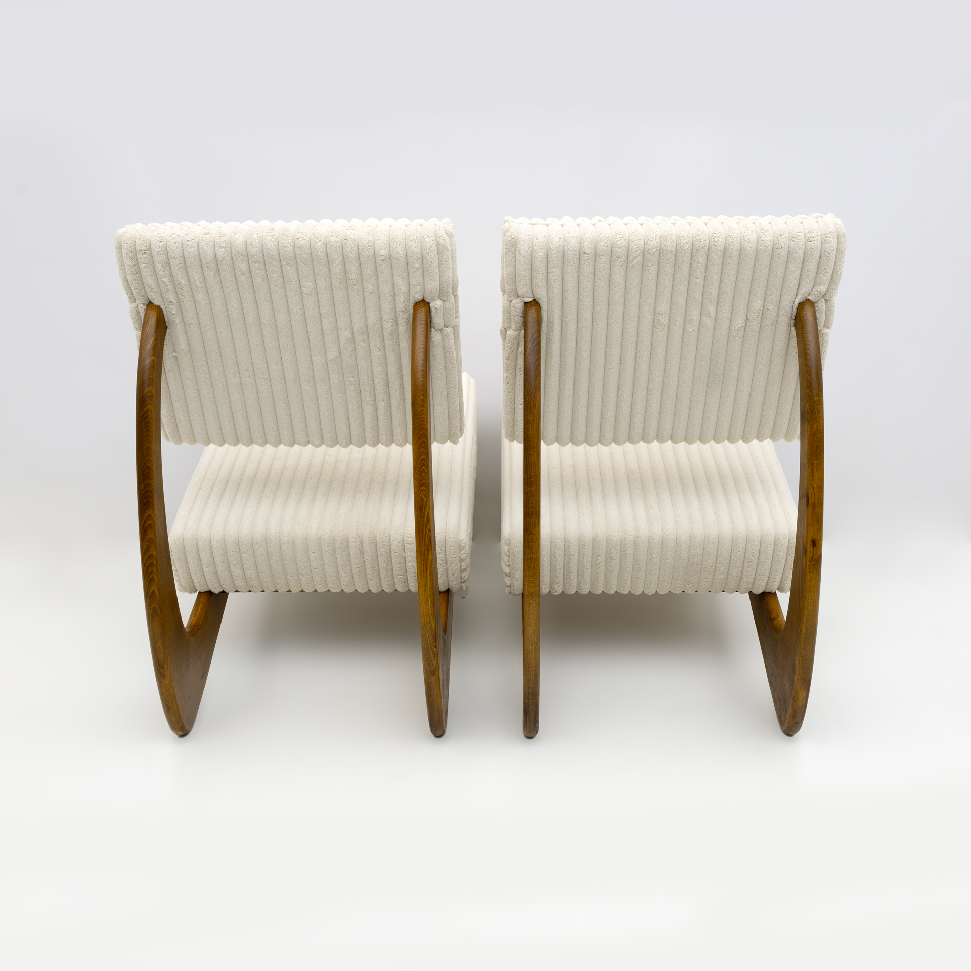 Pair of Adrian Pearsall Midcentury Walnut Lounge Chairs for Craft Associates