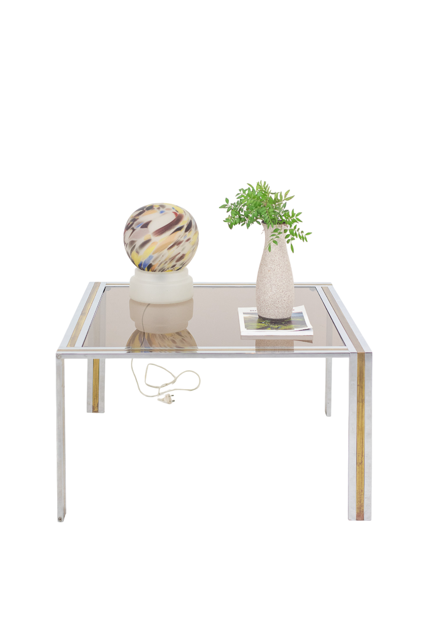 Renato Zevi Italian Chrome Table