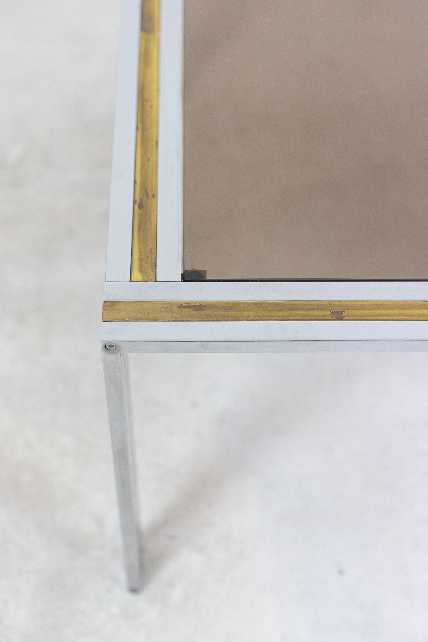 Renato Zevi Italian Chrome Table