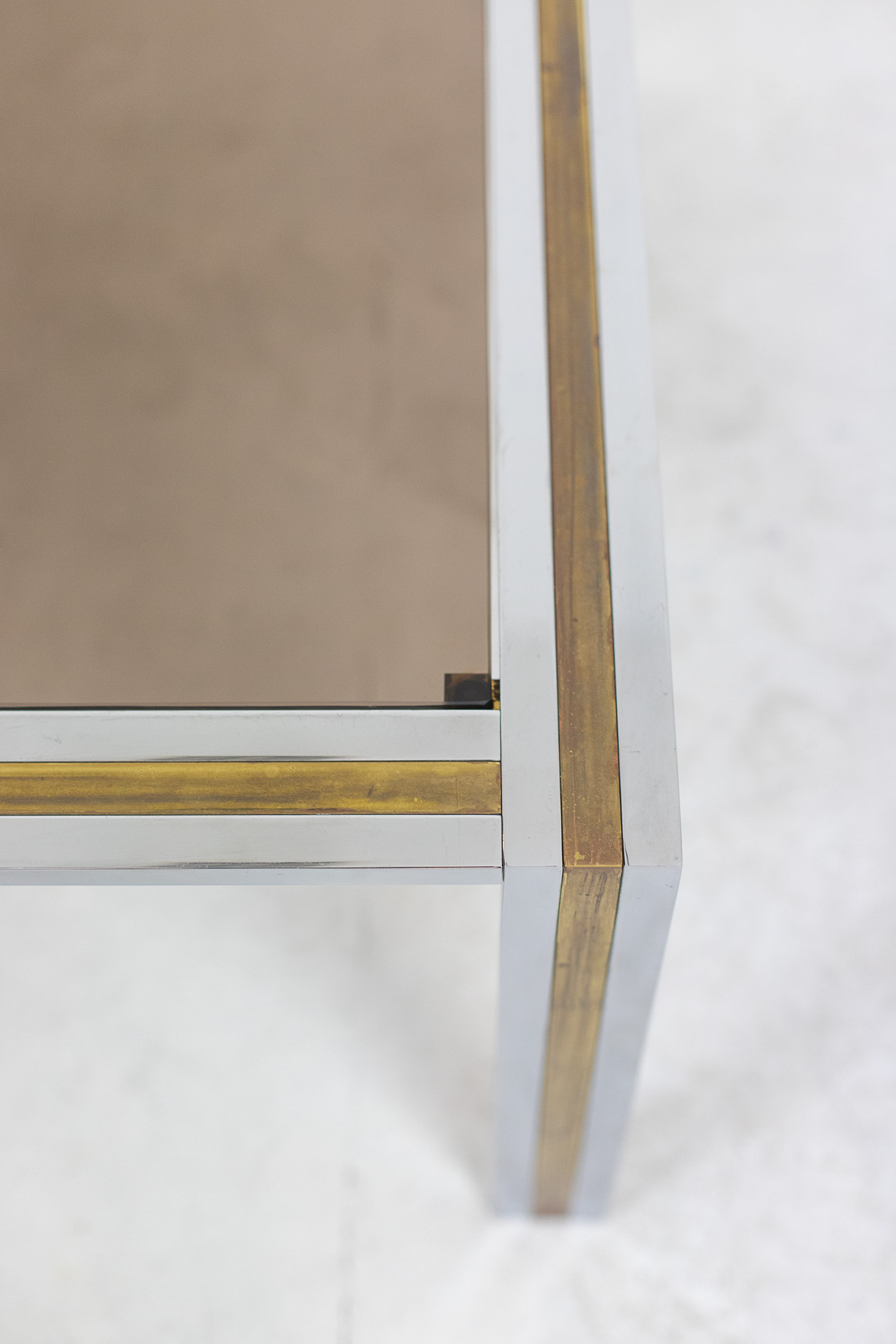 Renato Zevi Italian Chrome Table