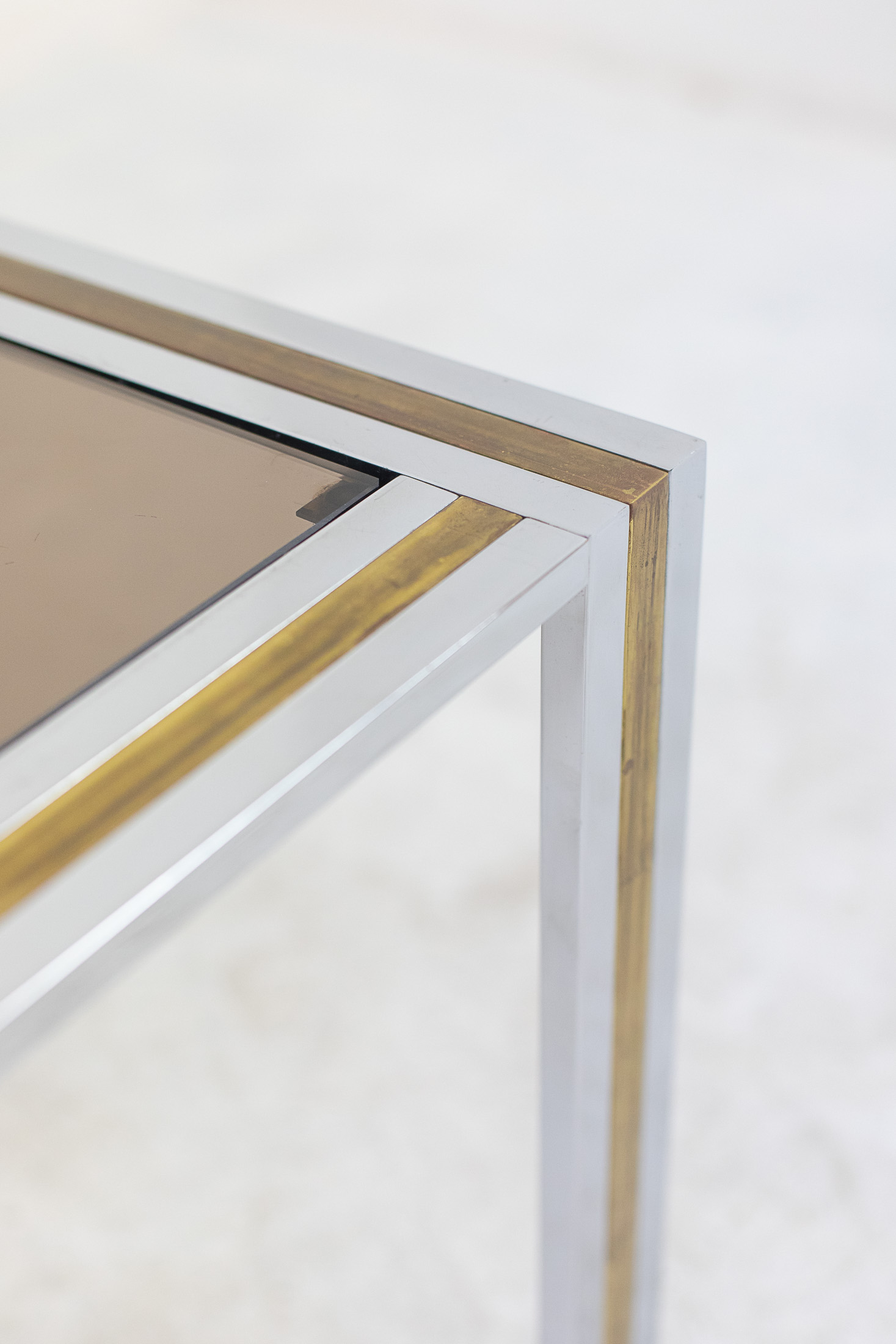 Renato Zevi Italian Chrome Table