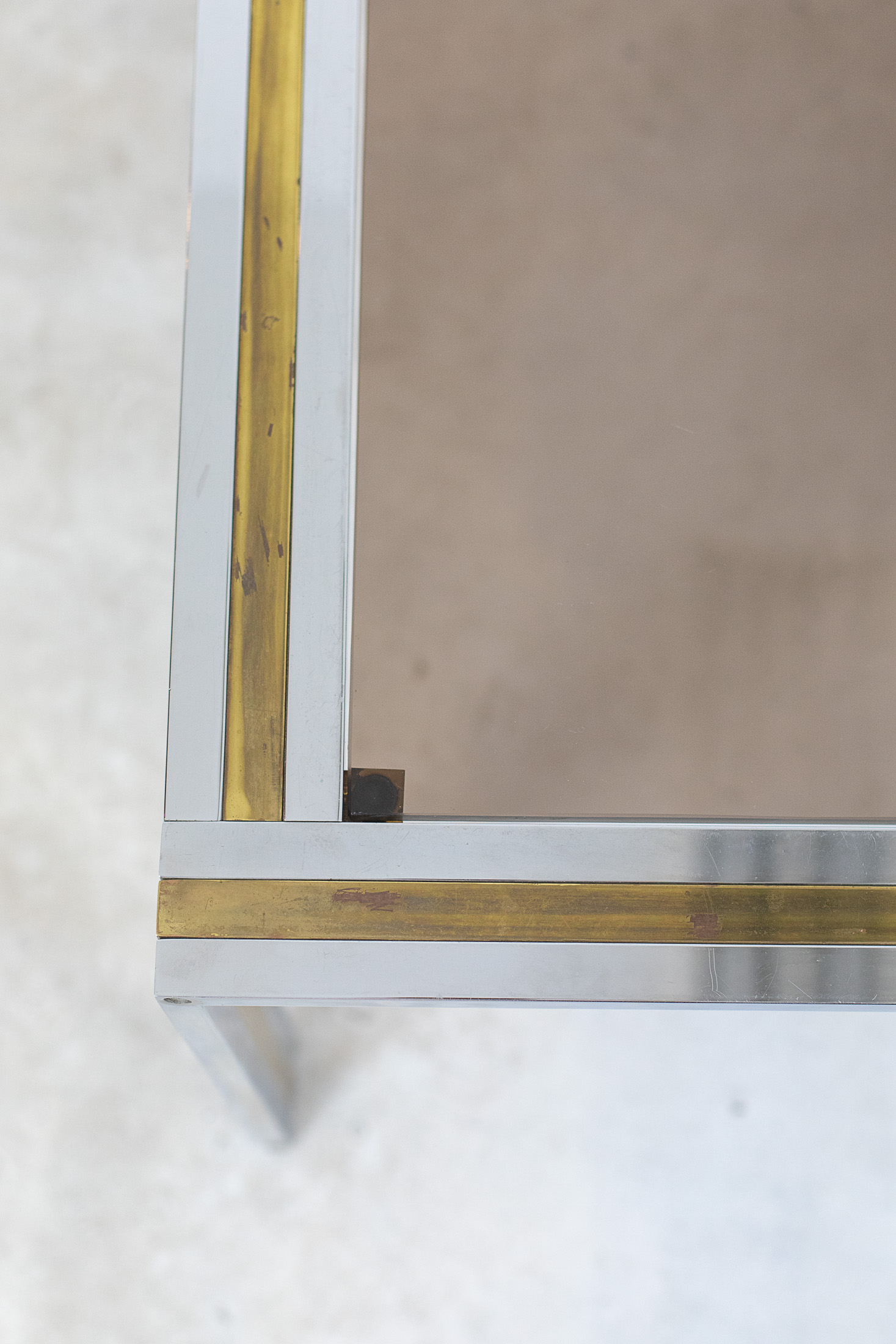Renato Zevi Italian Chrome Table