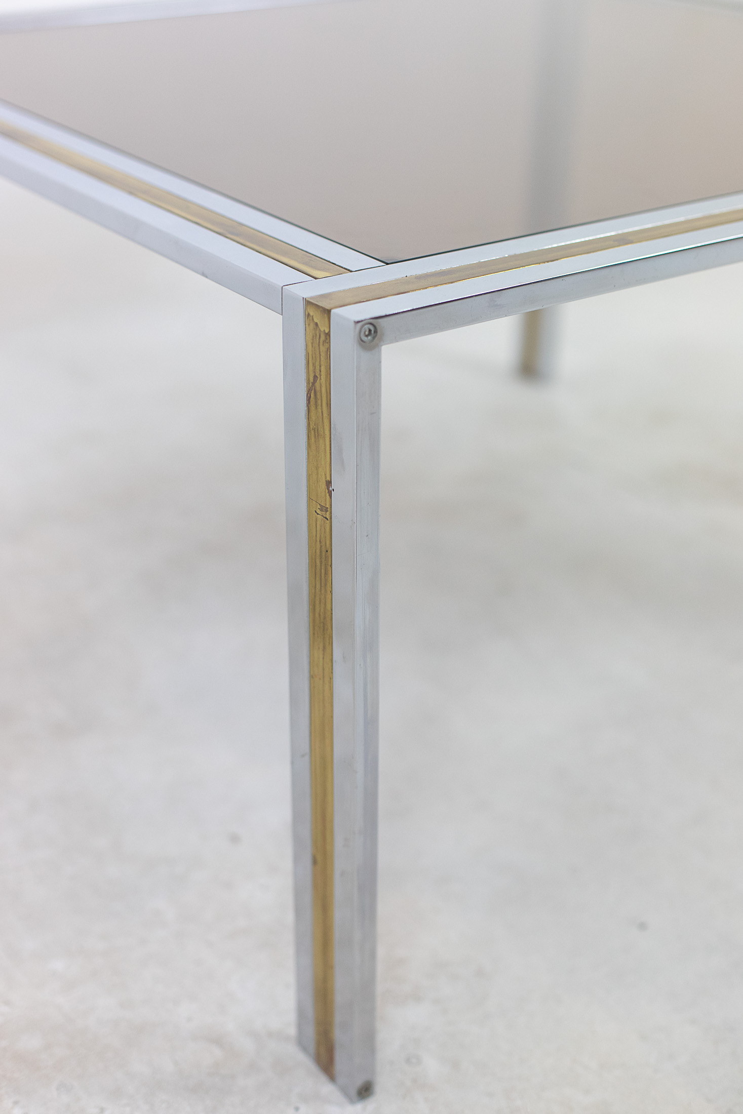 Renato Zevi Italian Chrome Table