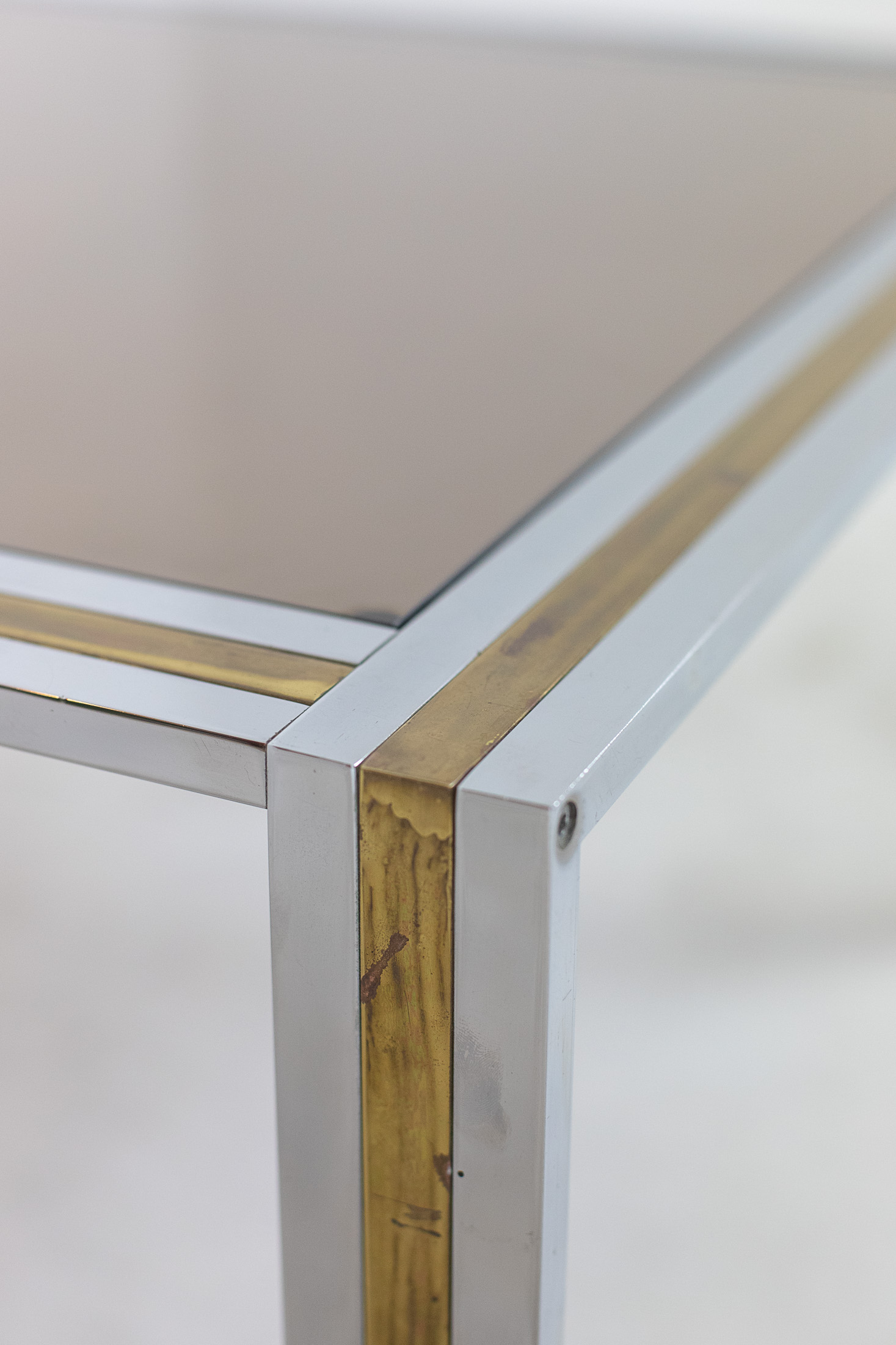 Renato Zevi Italian Chrome Table