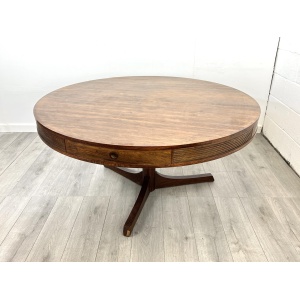 Robert Heritage for Archie Shine, Mid Century Rosewood Drum Dining Table