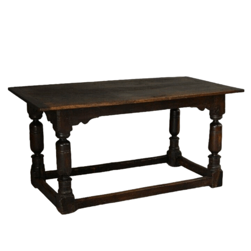 Rustic Antique 18th Century Oak Refectory Dining Table