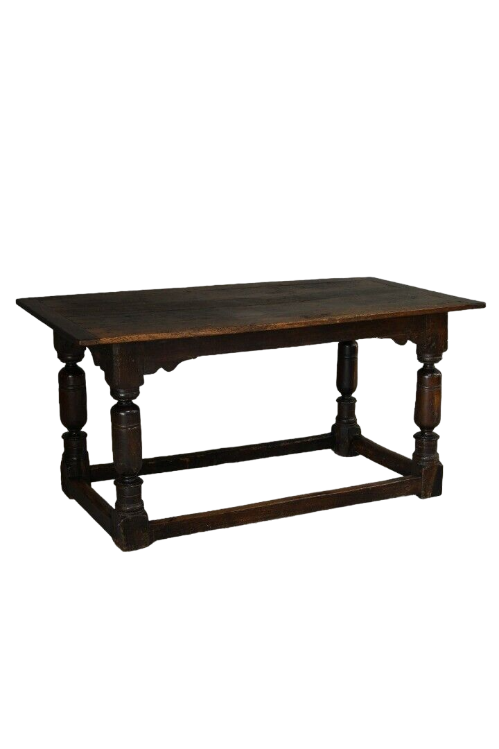 Rustic Antique 18th Century Oak Refectory Dining Table