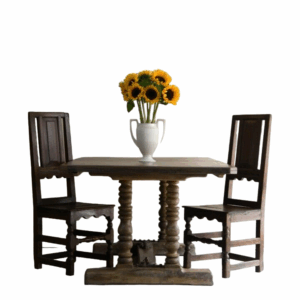 Rustic Oak Rectangular Refectory Dining Table