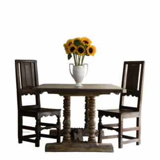 Rustic Oak Rectangular Refectory Dining Table
