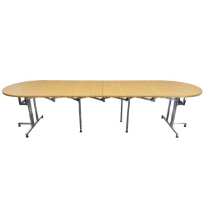 Torrens et Fils, Impressive Vintage Extending Dining Table (2 - 12 People)