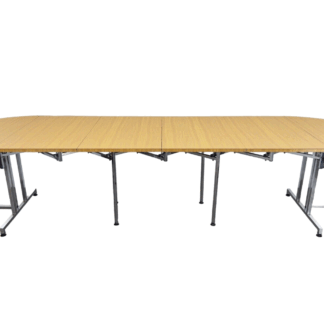 Torrens et Fils, Impressive Vintage Extending Dining Table (2 - 12 People)