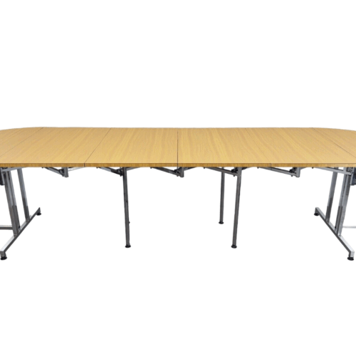 Torrens et Fils, Impressive Vintage Extending Dining Table (2 - 12 People)