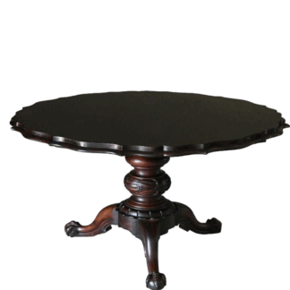 William IV Antique Rosewood Tilt Top Dining Table