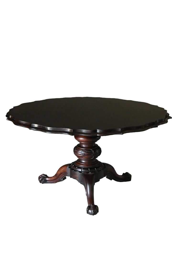 William IV Antique Rosewood Tilt Top Dining Table