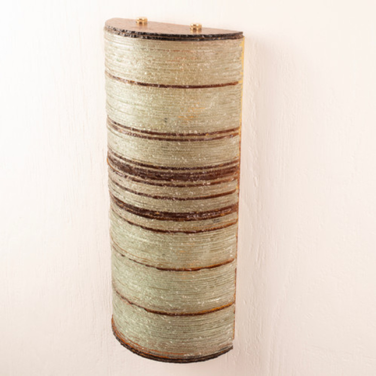 Albano Poli glass wall light for Poliarte - Big Version - Image 3