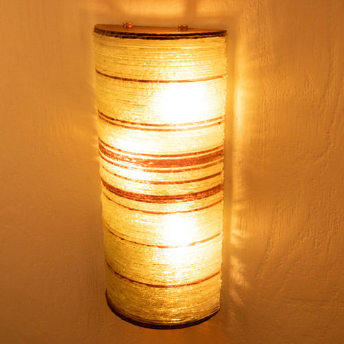 Albano Poli glass wall light for Poliarte - Big Version