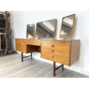 Alfred Cox, Vintage Walnut Dressing Table