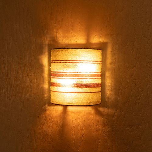 Glass Wall Light by Albano Poli for Poliarte - Small Version