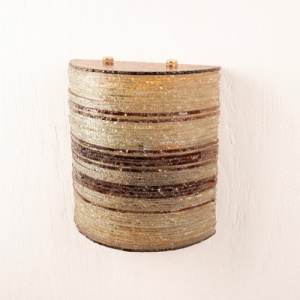 Glass Wall Light by Albano Poli for Poliarte - Small Version