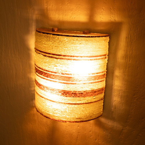 Glass Wall Light by Albano Poli for Poliarte - Small Version