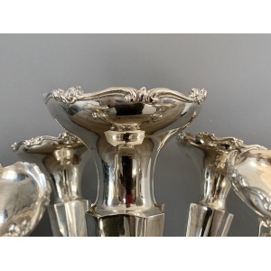Chester 1913 - 5 Fluted Epergne By James & William Deakin
