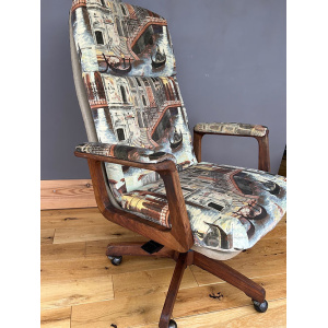 1960's German swivel armchair - Christof Stoll for Sedus