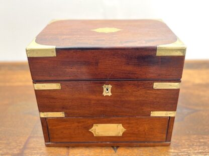 Early 19th Century, George IV Rosewood & Brass Campaign Style Apothecary Box - Image 6